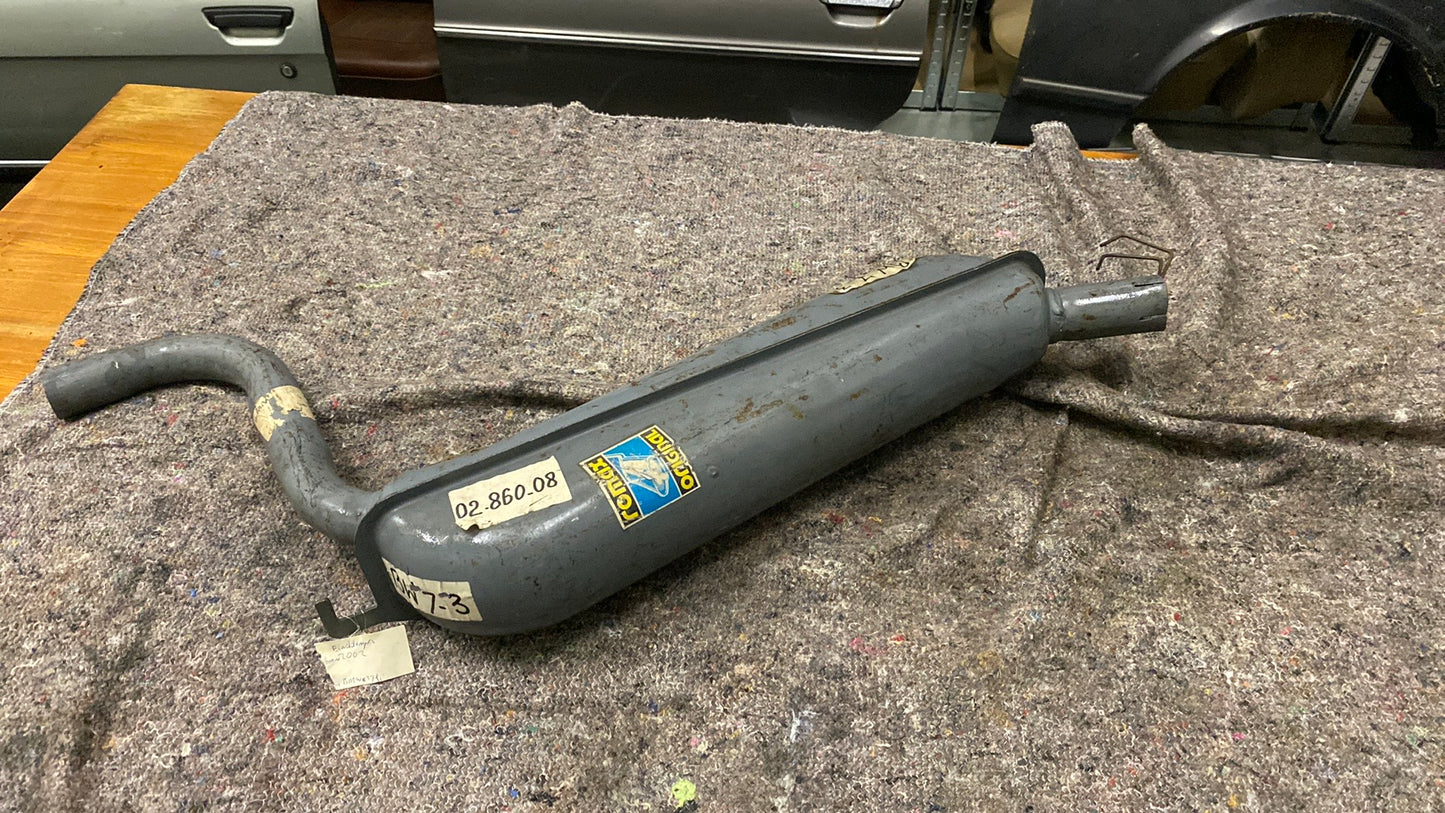 Rear Exhaust Muffler - NEW Romax Original 1502 – 2002tii