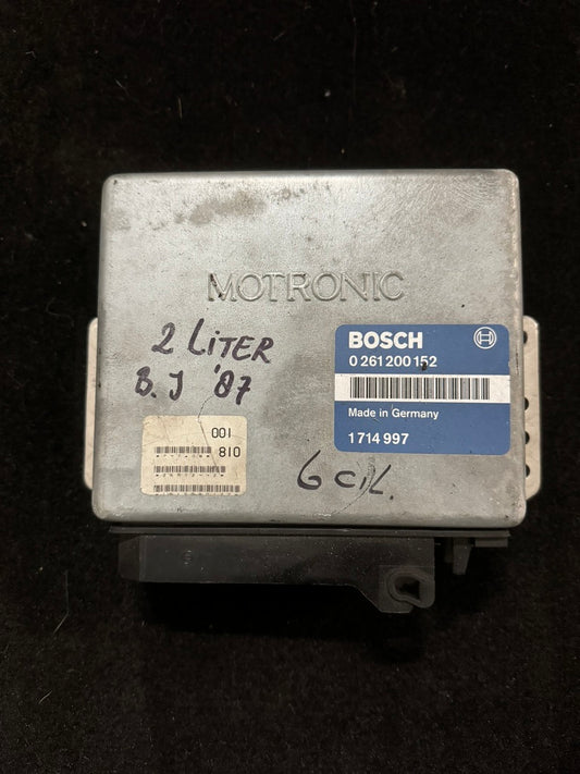 Bosch 0261200152 ECU DME Motronic BMW M20 E30 320i / E34 520i / E28 520i