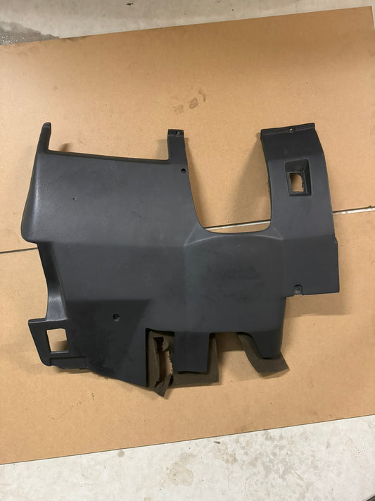 BMW E28 Kick Panel – Black Under-Dash Cover (Driver Side, LHD)