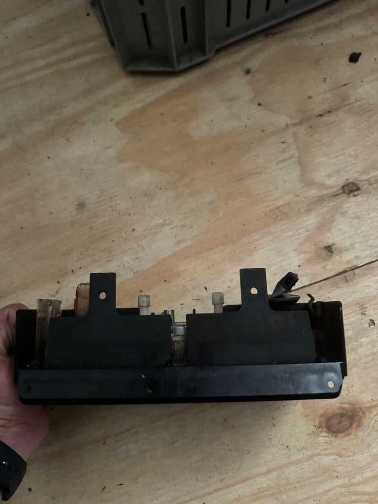 BMW E12 Heater Control Panel A/C with Analog Clock | USED Genuine OEM