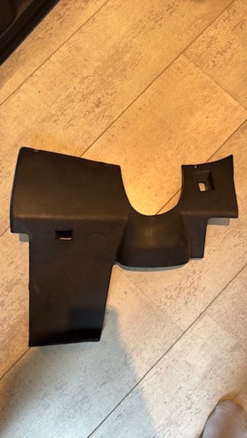 BMW 7 Series E23 Steering Column Lower Cover (Kick Panel) – Black – Genuine BMW